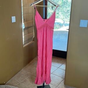 Boho Me Collection Watermelon Maxi Dress NWT Size Small